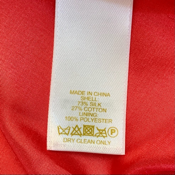 KATE SPADE Salmon Pink Silk Cocktail Dress - Picture 10 of 10